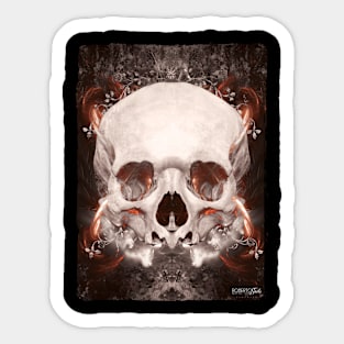 Elegance In Death Sticker